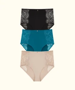 ThirdLove Underwear Lace High Brief Bundle