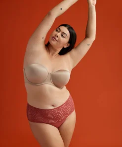 ThirdLove Deco Lace High Rise Thong