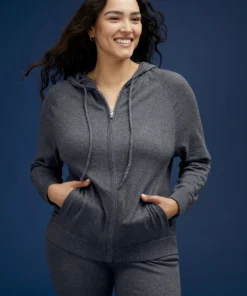 ThirdLove Cotton Cashmere Relaxed Fit Hoodie