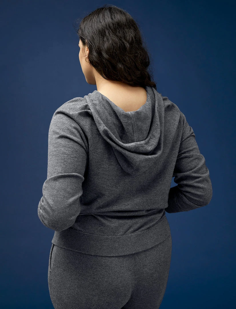 ThirdLove Cotton Cashmere Relaxed Fit Hoodie 5 ThirdLove Cotton Cashmere Relaxed Fit Hoodie