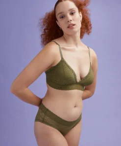 ThirdLove Everyday Lace Triangle Bralette Wireless