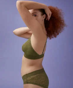 ThirdLove Everyday Lace Triangle Bralette Wireless