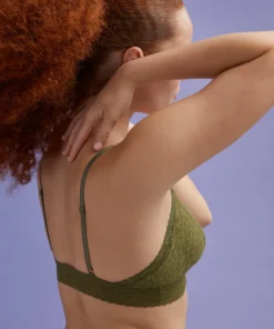 ThirdLove Everyday Lace Triangle Bralette Wireless