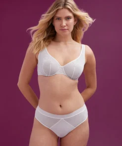 ThirdLove Shadow Stripe Mid-Rise Brief