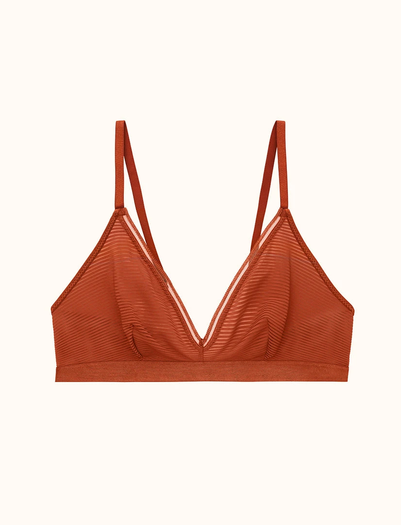 ThirdLove Shadow Stripe Triangle Wireless Bralette 1 ThirdLove Shadow Stripe Triangle Wireless Bralette