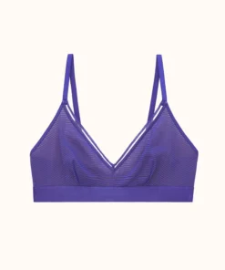 ThirdLove Shadow Stripe Triangle Wireless Bralette Bras