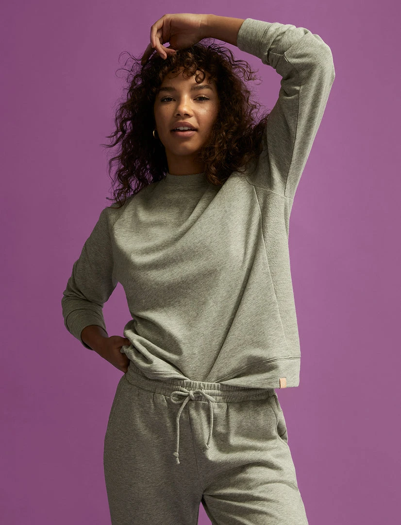 ThirdLove Sleep & Lounge Weekend Terry Sweatshirt 2 ThirdLove Sleep & Lounge Weekend Terry Sweatshirt