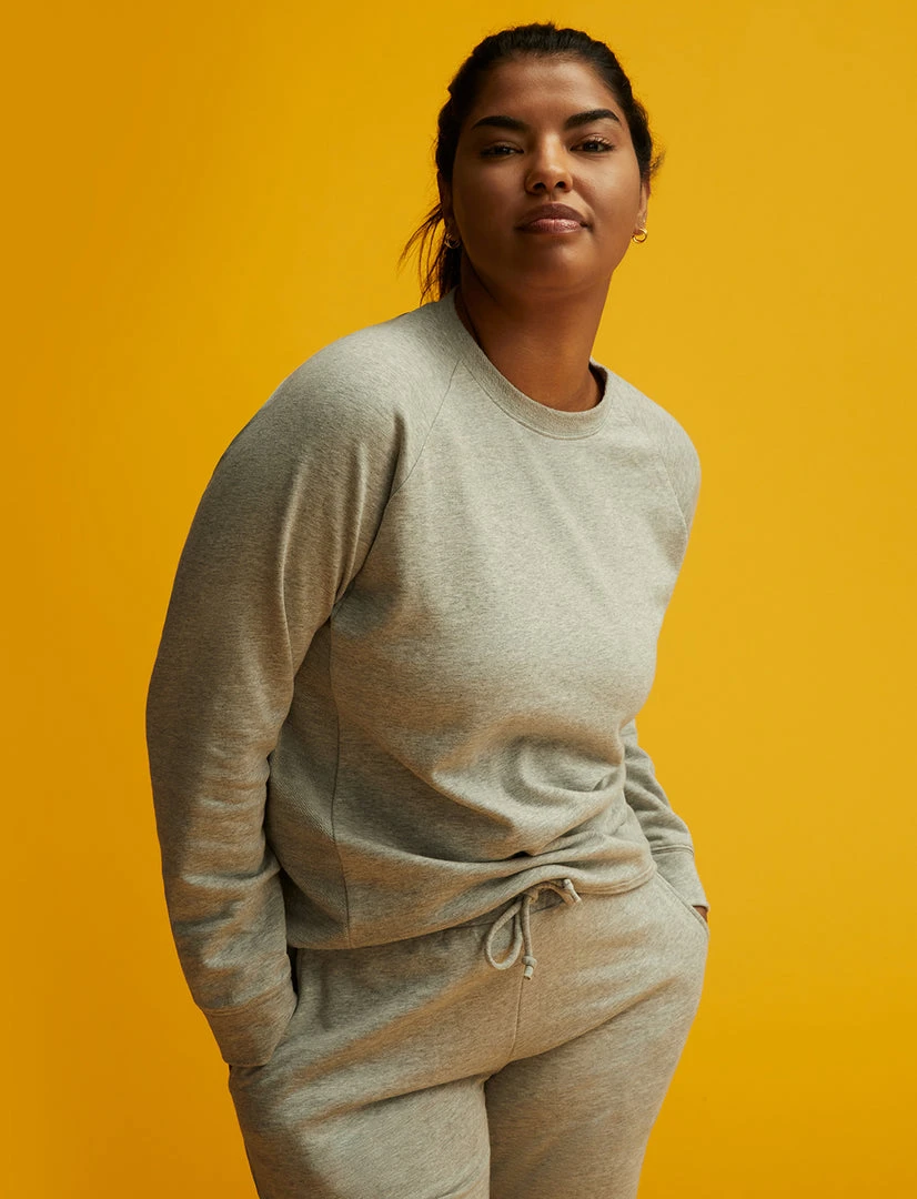 ThirdLove Sleep & Lounge Weekend Terry Sweatshirt 7 ThirdLove Sleep & Lounge Weekend Terry Sweatshirt