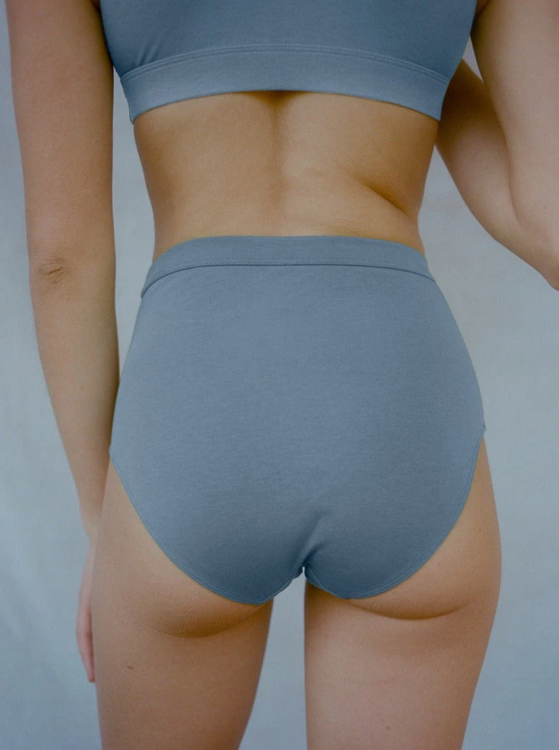 Kit Undergarments Organic Cotton High-Rise Brief 2 Kit Undergarments Organic Cotton High-Rise Brief