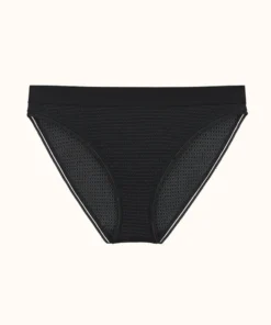 ThirdLove Modern Mesh High Leg Bikini Lace