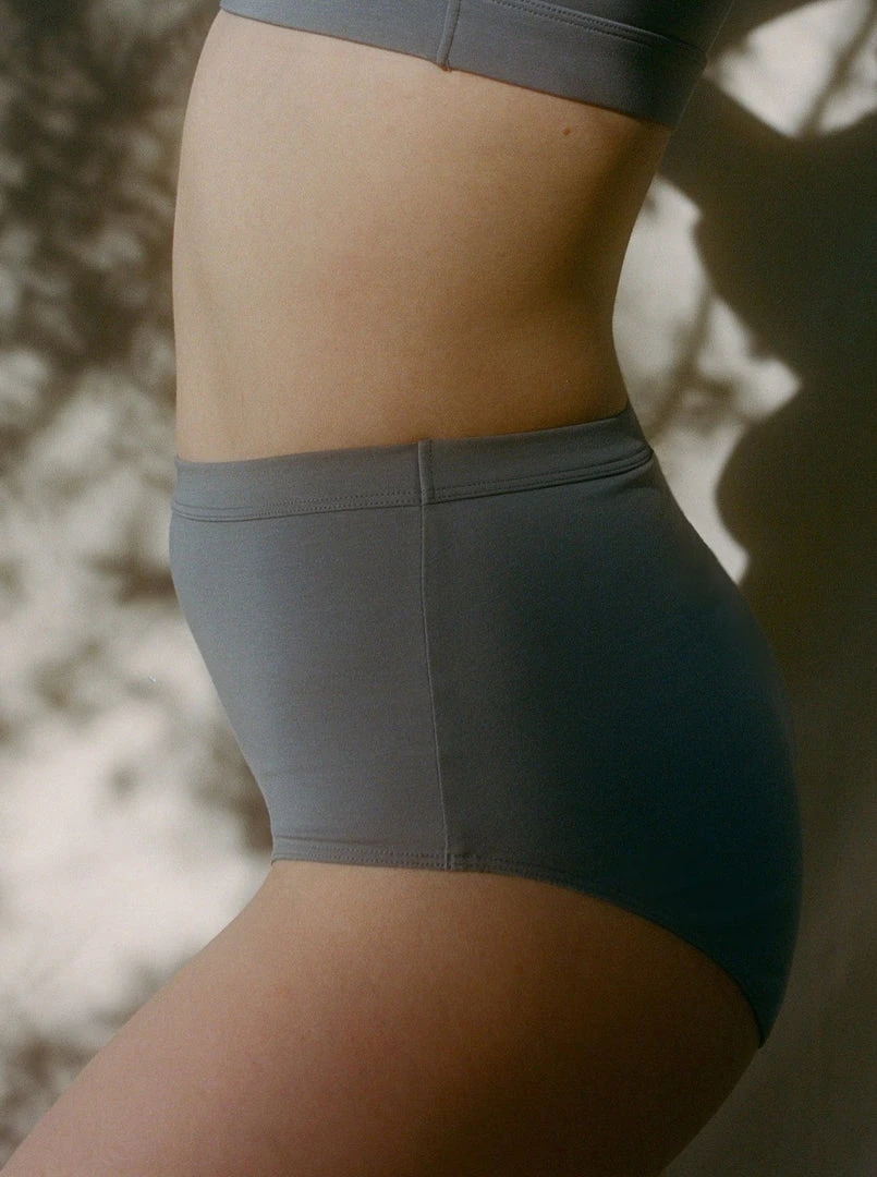 Kit Undergarments Organic Cotton High-Rise Brief 3 Kit Undergarments Organic Cotton High-Rise Brief