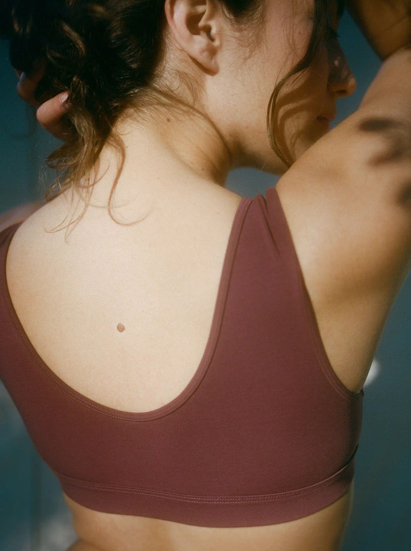 Kit Undergarments Organic Cotton Scoop Bralette Bras 3 Kit Undergarments Organic Cotton Scoop Bralette Bras