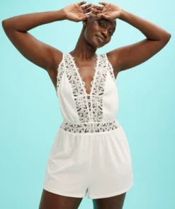 ThirdLove Boho Lace Sleep Romper