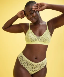 ThirdLove Boho Lace Triangle Bralette Wireless