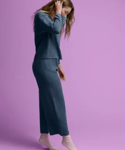 ThirdLove Sleep & Lounge Washable Silk Long Sleeve Top